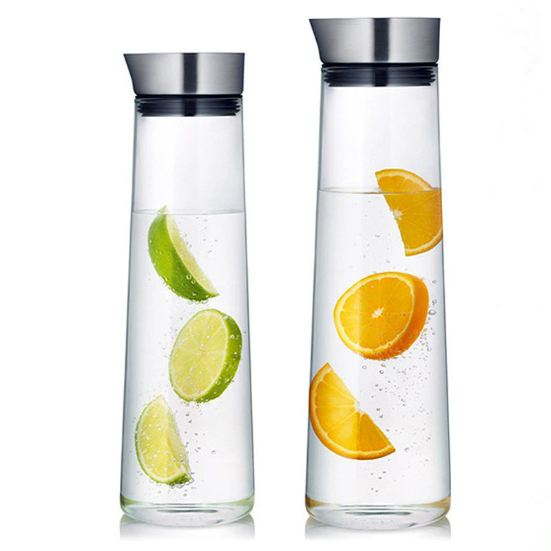 Cold Brew Jar - Botol Air Kaca Tebal 1L/1.5L Dengan
