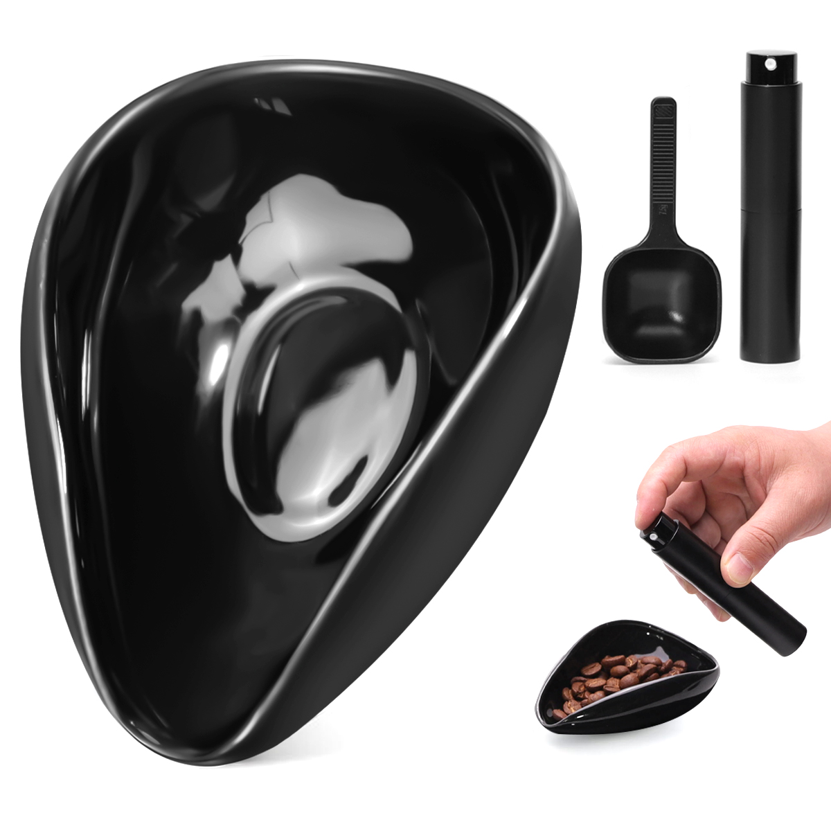 Coffee Tea Spoon - Set Cangkir dan Sendok Pengukur Biji