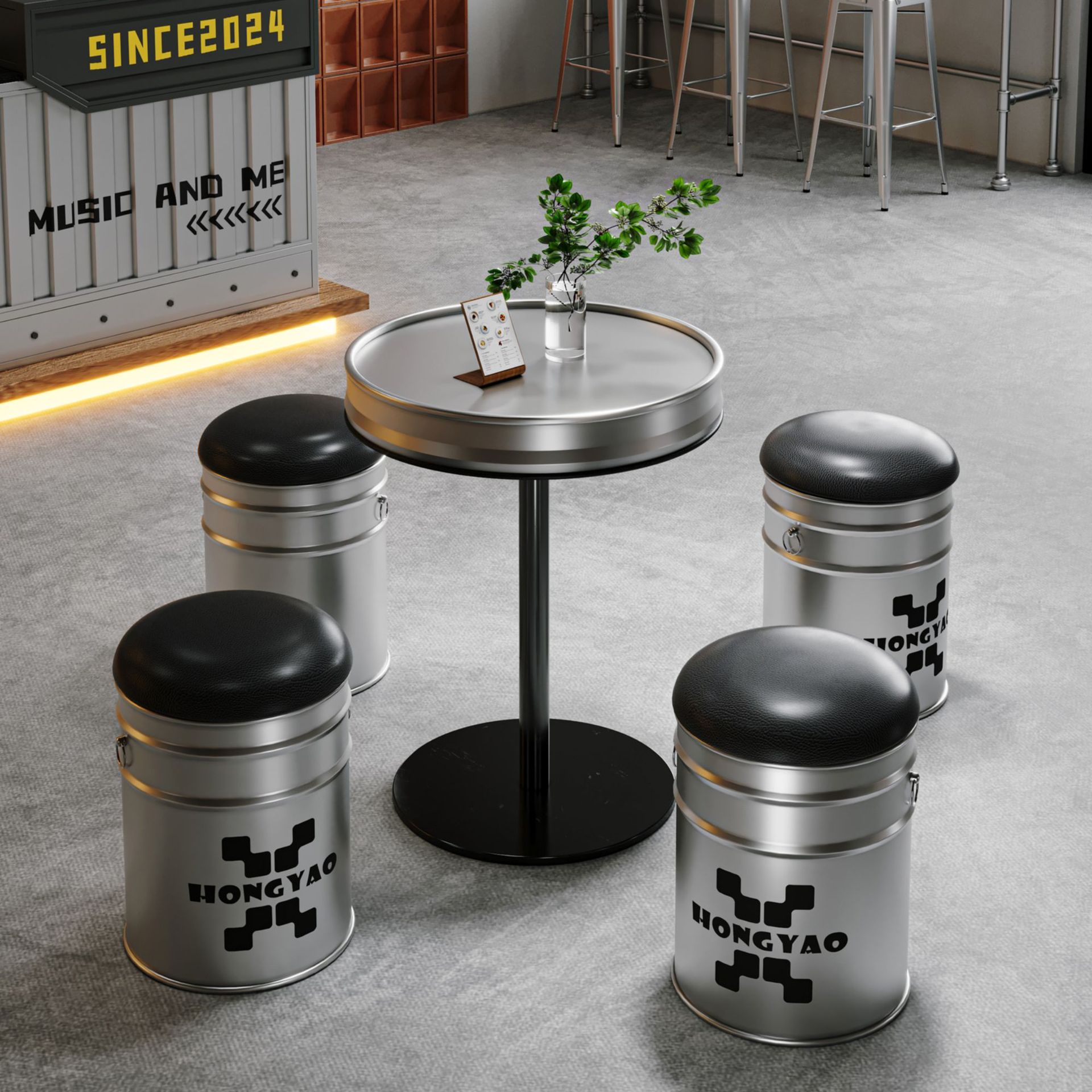 Coffee Tea Lounge - Set Meja dan Kursi Makan Luar