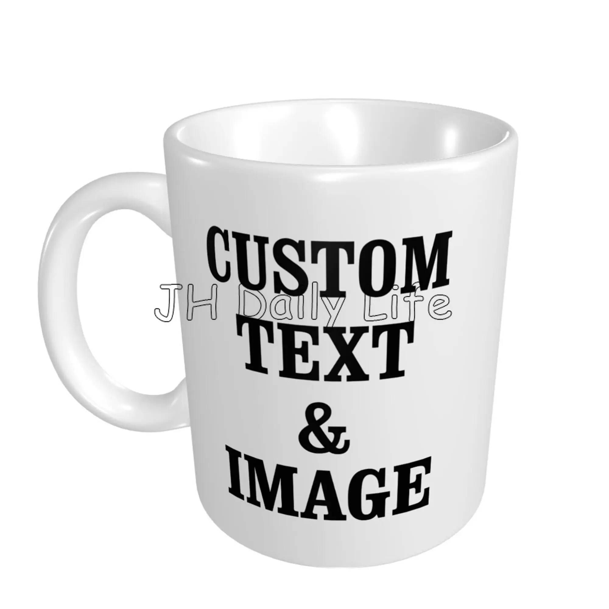 Coffee Tea Photos - Cangkir Kustom dengan Teks Foto Kustom