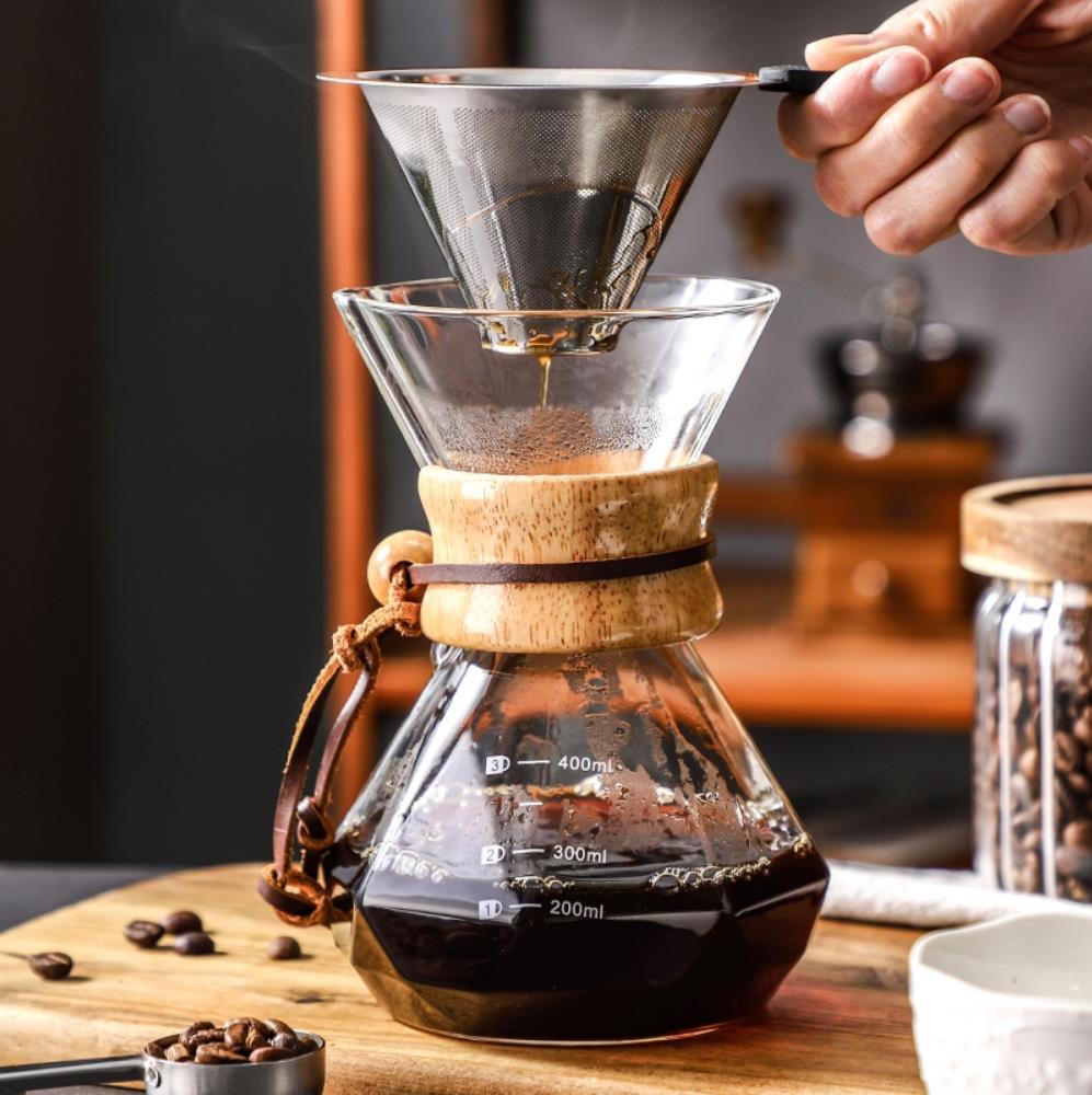 Cold Brew Jar - Teko Kopi Kaca dengan Filter Stainless