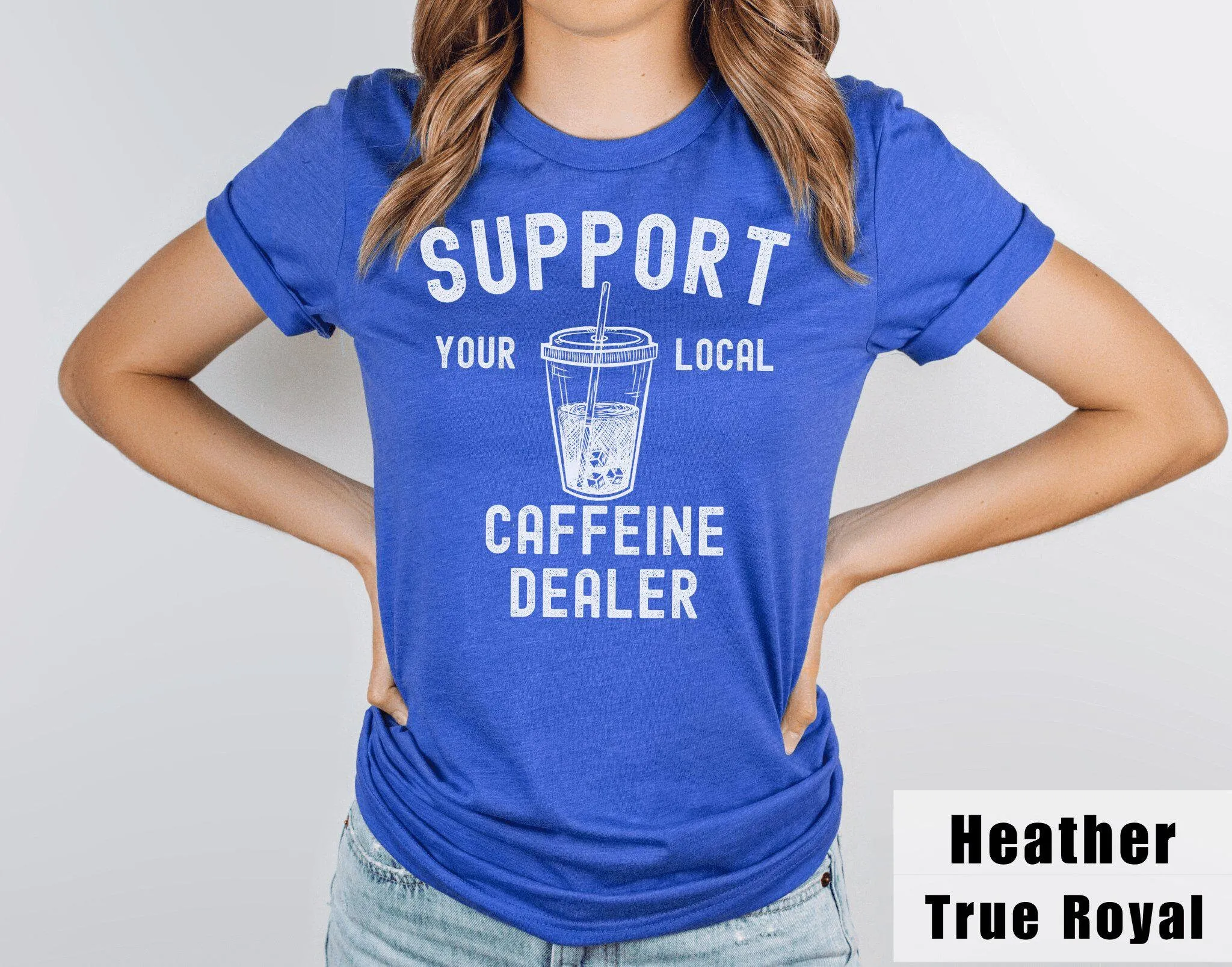 T And Tea Coffee - Kaos Kopi Dingin Dukung Penjual Kafein
