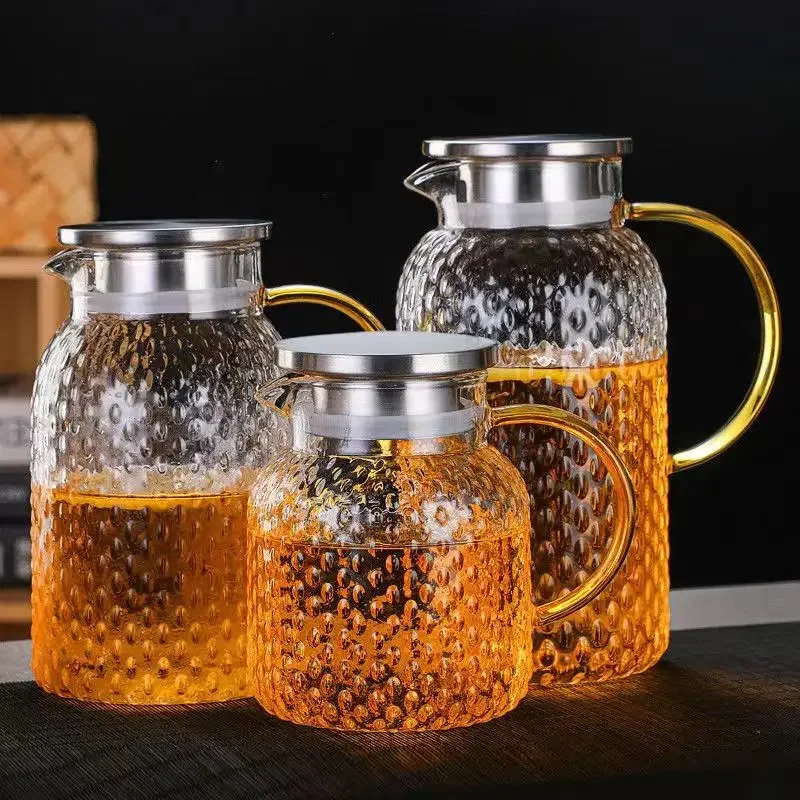 Coffee Tea Exchange - Teko kaca tahan panas kapasitas besar