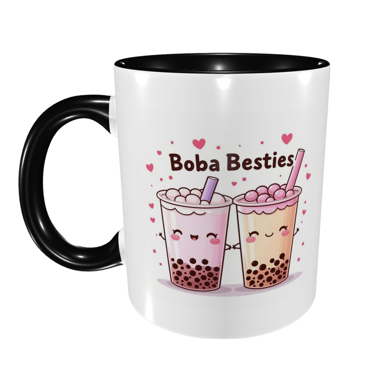 Coffee Tea Boba - Boba Besties Mug Teh Gelembung Lucu
