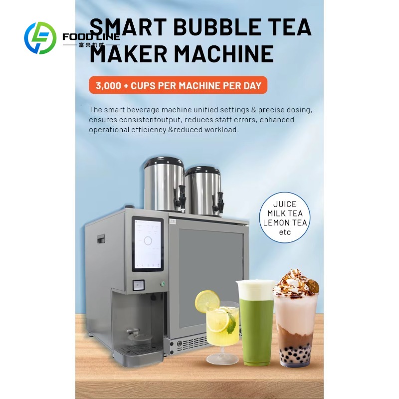 Coffee Tea Boba - Mesin Penjual Teh Boba Otomatis Stainless