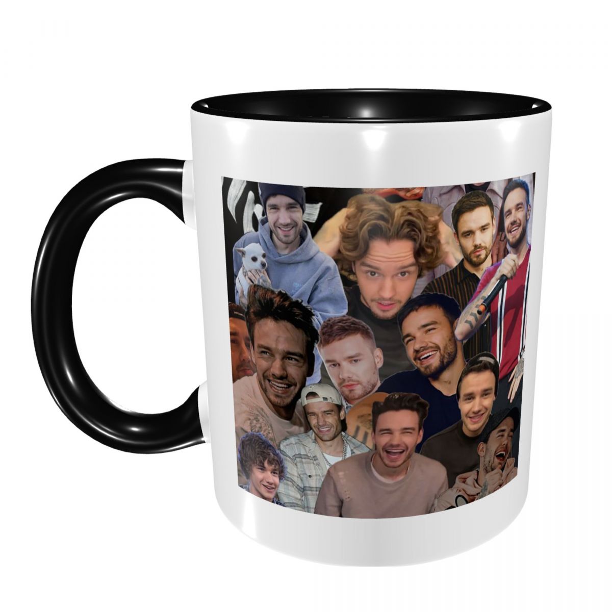 Coffee Tea Photos - Liam Payne Mug Kolase Foto Cangkir