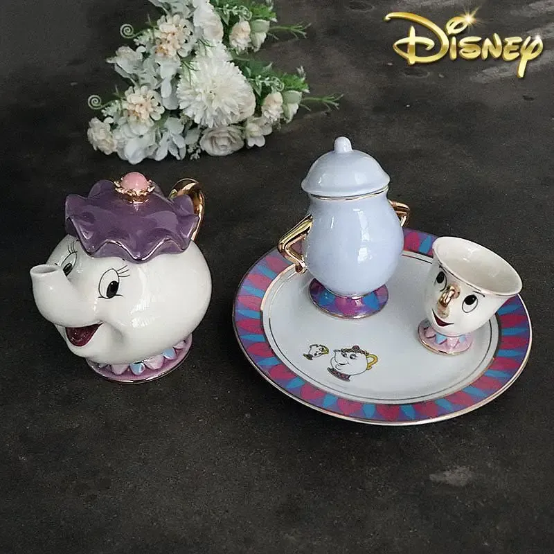 Coffee Tea Jar Set - Teko Teh Kartun Beauty And The