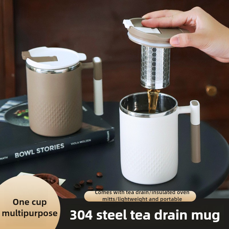 Coffee Tea Exchange - Cangkir Teh 450ML dengan Infuser Mug