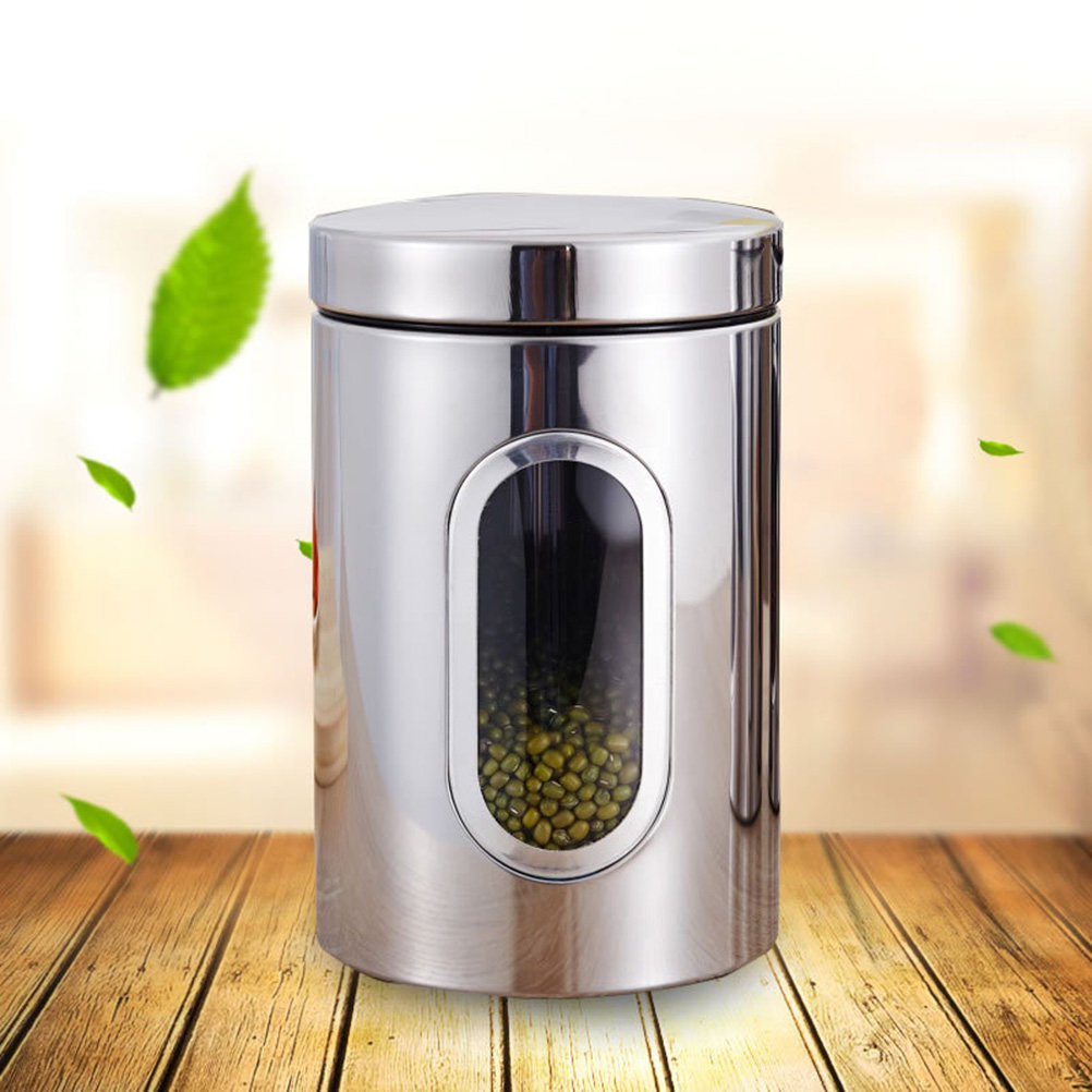 Coffee Tea Canister Set - Set Wadah Penyimpanan Makanan Kedap Udara