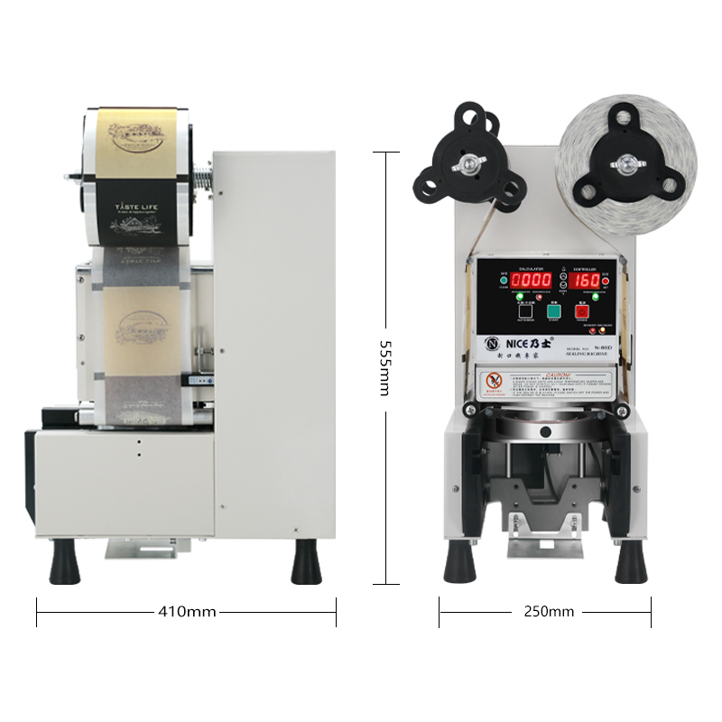 Coffee Tea Boba - Mesin Penyegel Cangkir Otomatis 90 95