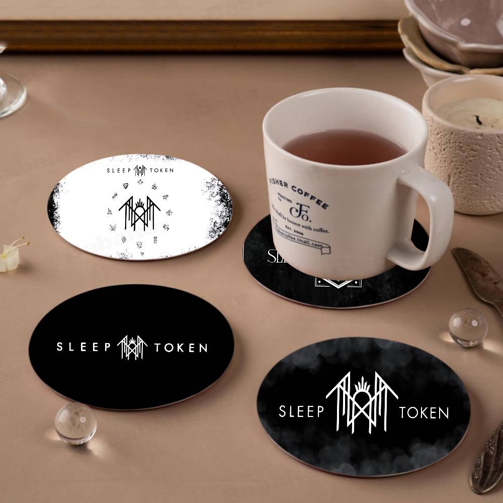 T And Tea Coffee - Set Coaster Kayu S-Sleep T-Token -