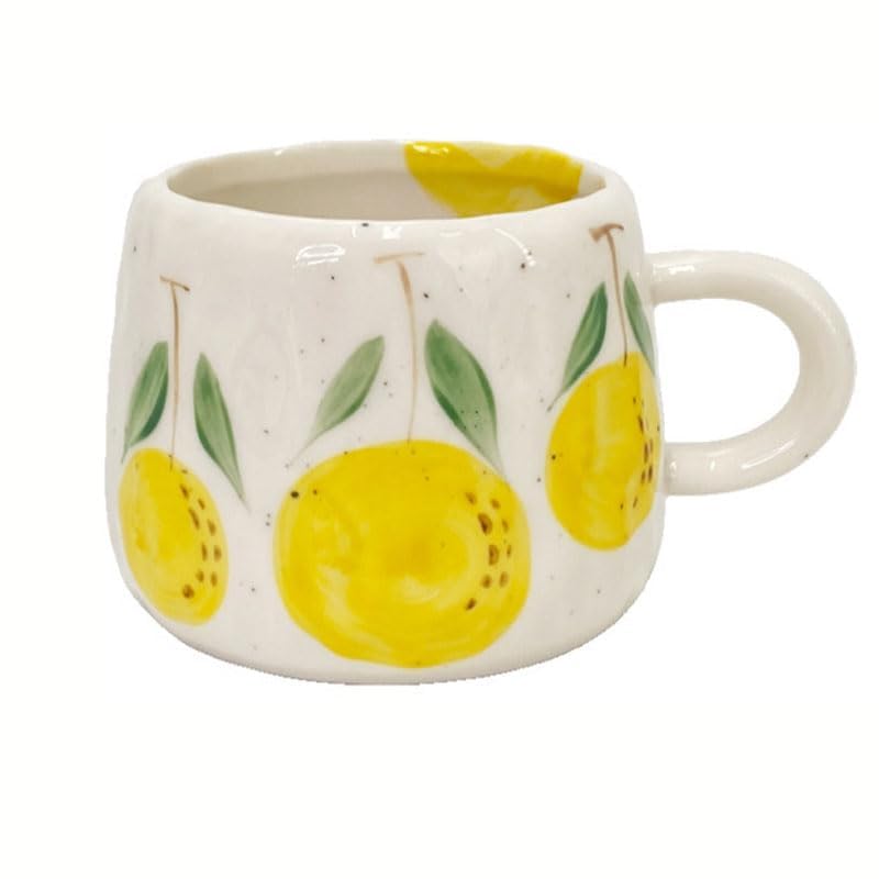 Lemon Tea Coffee - Mug Kopi 12oz Cangkir Keramik Lucu