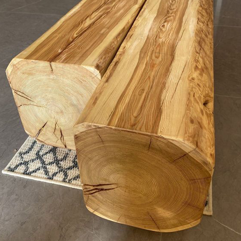 Meja Kopi Kayu Solid Meja Samp - Coffee Tea Lounge ulasan dan harga