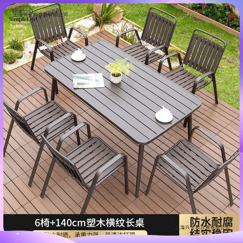 Meja Kopi Kayu Outdoor untuk T - Coffee Tea Gardens ulasan dan harga
