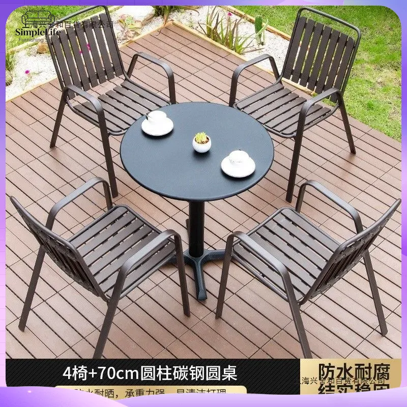 Meja Kopi Kayu Outdoor untuk T - Coffee Tea Gardens ulasan dan harga
