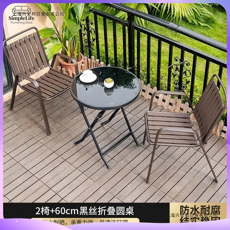 Meja Kopi Kayu Outdoor untuk T - Coffee Tea Gardens ulasan dan harga