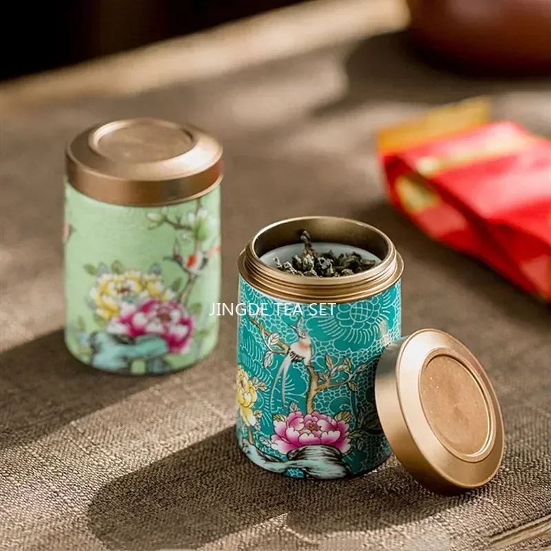 Butik Keramik Kaleng Teh Penyi - Coffee Tea Jar Set ulasan dan harga
