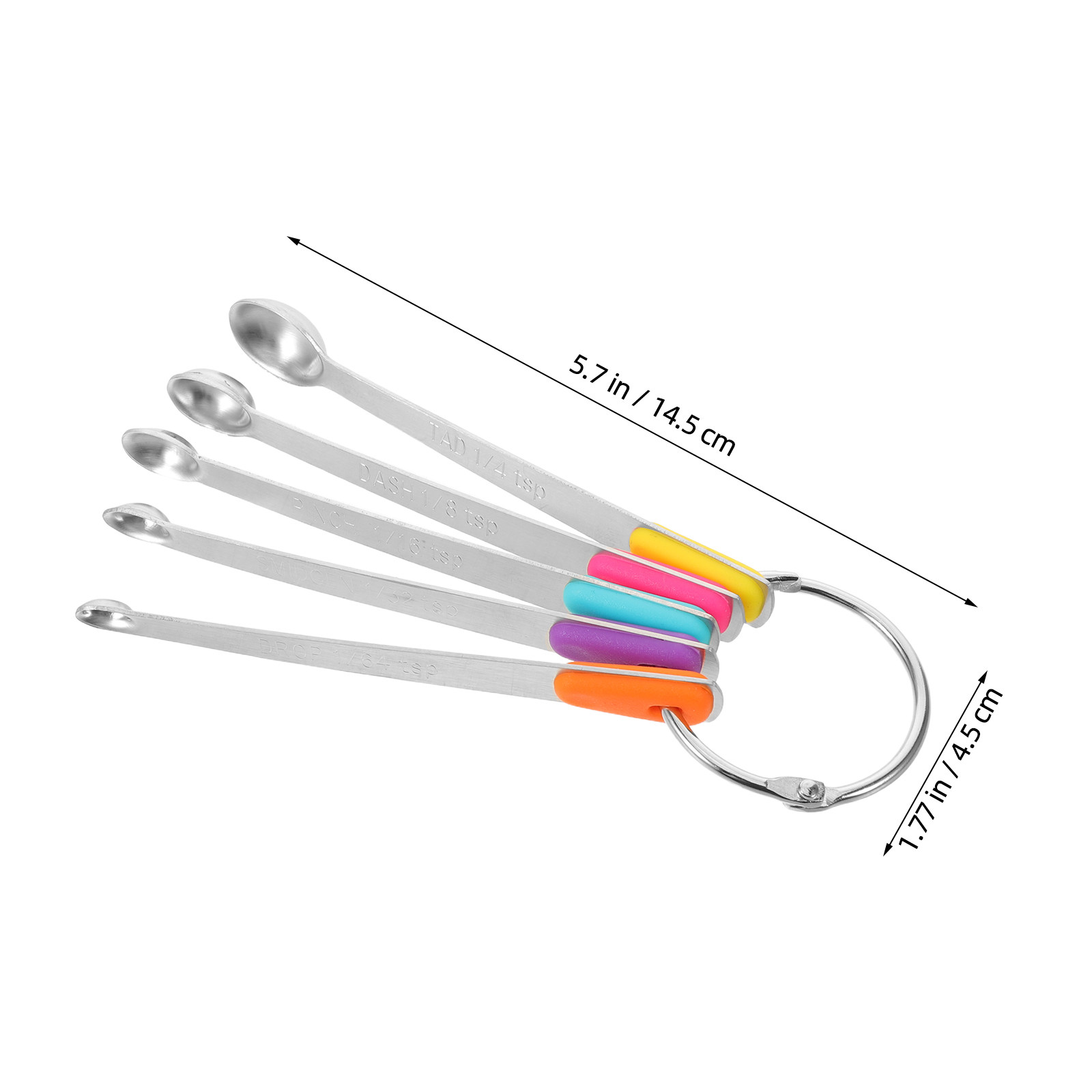 5Pcs Sendok Teh Mini Stainless - Coffee Tea Spoon ulasan dan harga