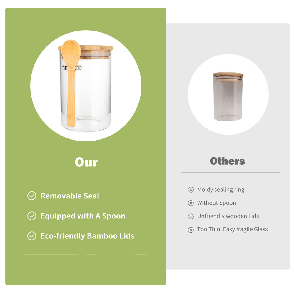 Wadah Penyimpanan Makanan Keda - Coffee Tea Canister Set ulasan dan harga