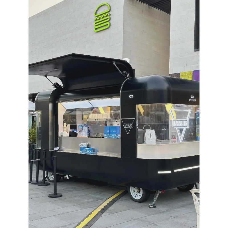 Trailer Truk Makanan Mobile Da - Coffee Tea Boba ulasan dan harga