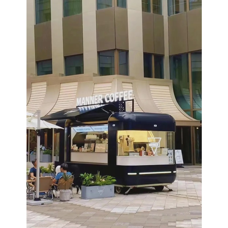 Trailer Truk Makanan Mobile Da - Coffee Tea Boba ulasan dan harga