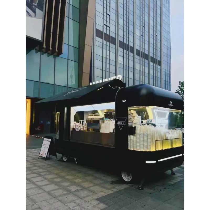 Trailer Truk Makanan Mobile Da - Coffee Tea Boba ulasan dan harga