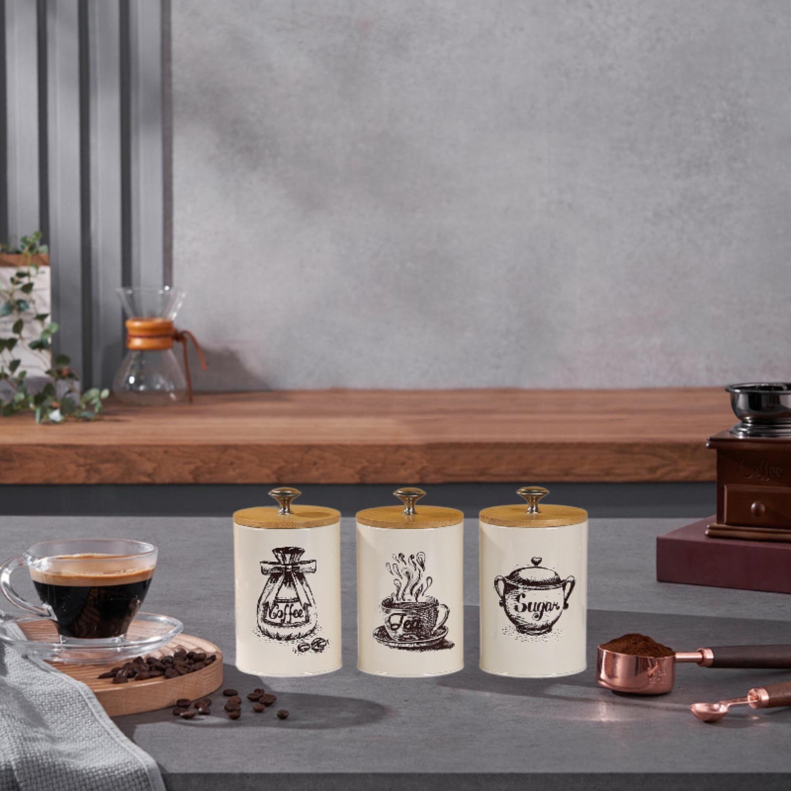 Set Stoples Kopi Teh Gula Gaya - Coffee Tea Jar Set ulasan dan harga