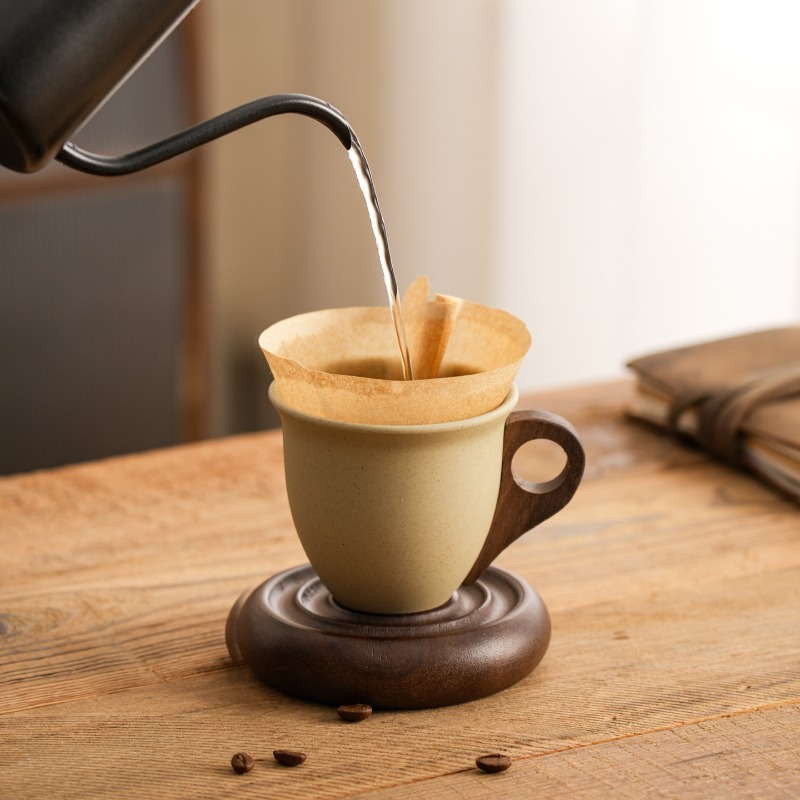 Cangkir Kopi Keramik Coklat Kr - Coffee Tea Gardens ulasan dan harga
