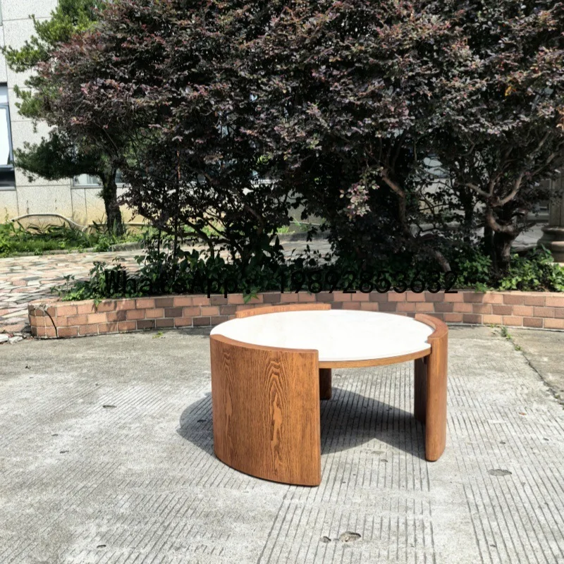 Meja kopi kayu solid H5.20 - m - Coffee & Tea Restaurant ulasan dan harga