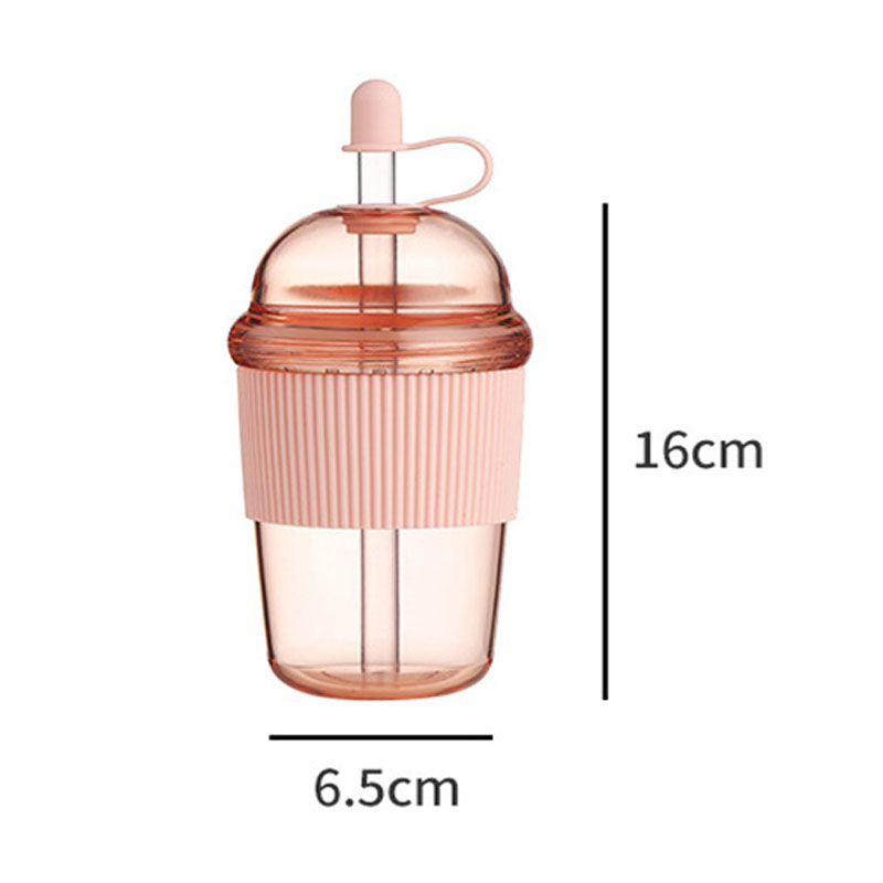 430ML Cangkir Jerami dengan Tu - Coffee Tea Boba ulasan dan harga