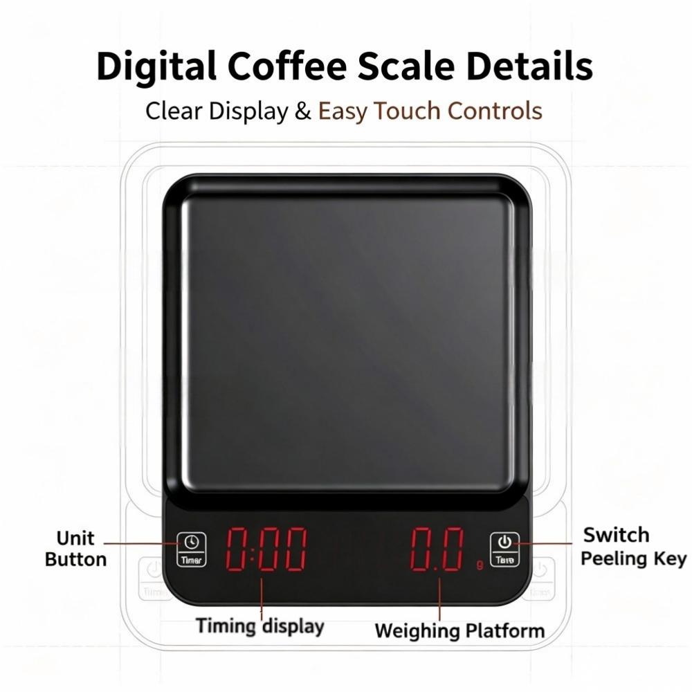Timbangan Kopi Digital Presisi - Coffee & Tea Restaurant ulasan dan harga