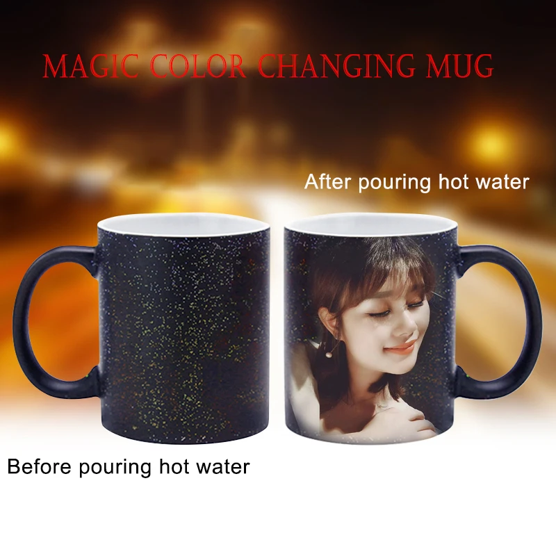 Cangkir Berubah Warna Keramik  - Coffee Tea Photos ulasan dan harga