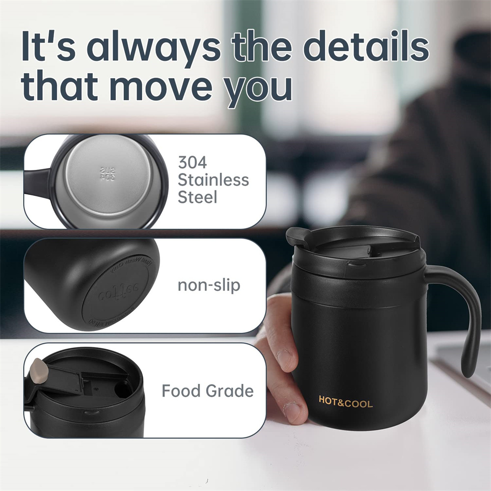 Cangkir kopi termos dengan bib - Coffee Tea Exchange ulasan dan harga