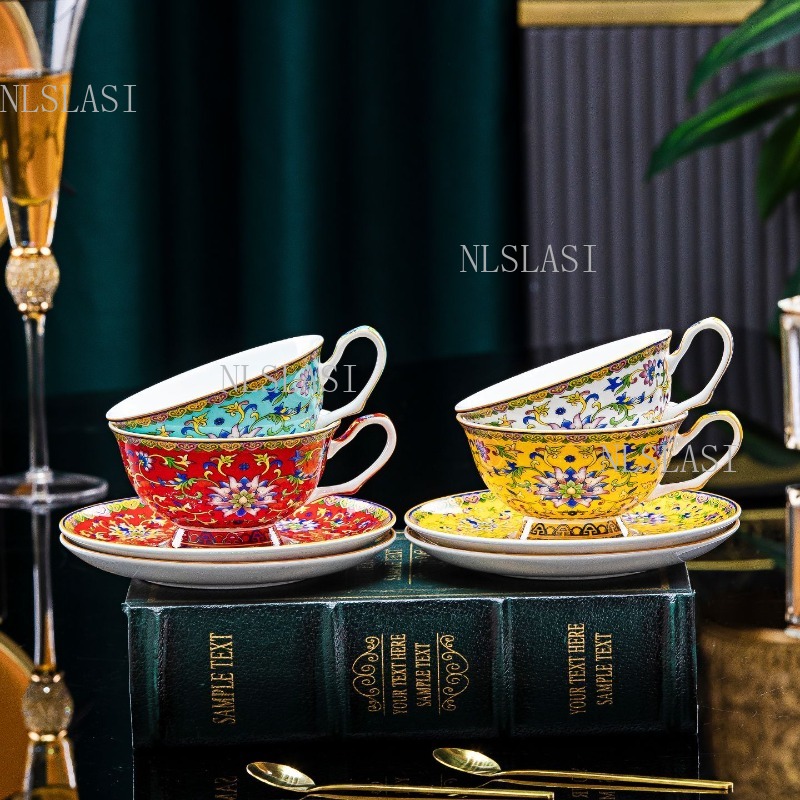 Set Cangkir Teh dan Piring Por - Coffee Tea Spoon ulasan dan harga