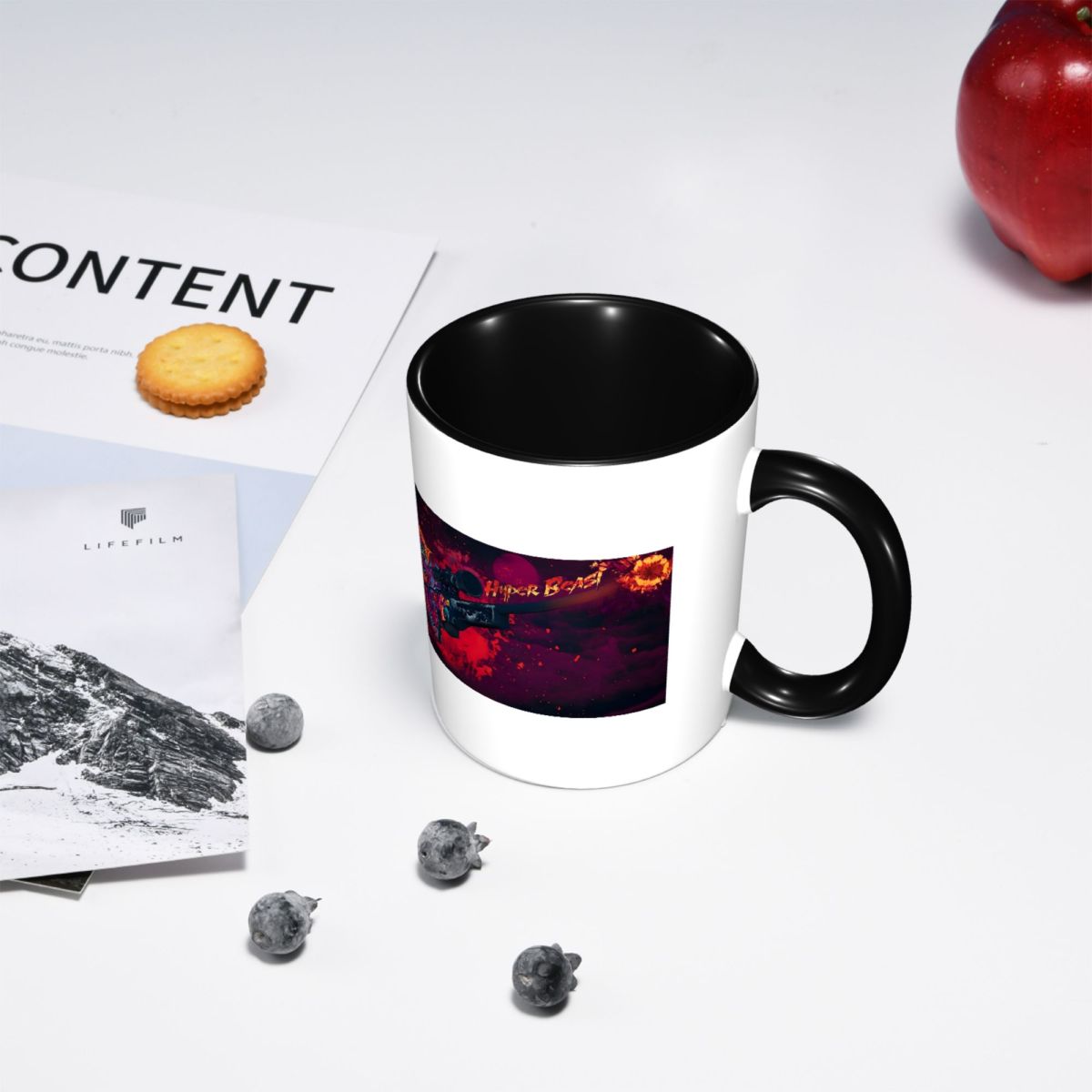 Mug Foto Sampul Hyper Beast Ca - Coffee Tea Photos ulasan dan harga