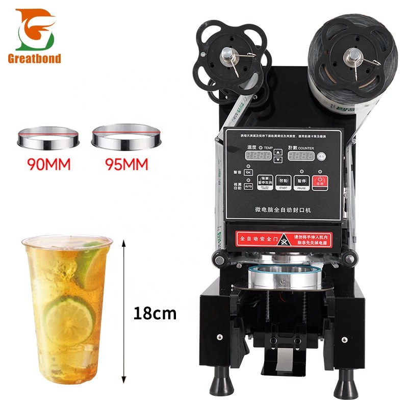 Mesin Segel Gelas Otomatis unt - Coffee Tea Boba ulasan dan harga