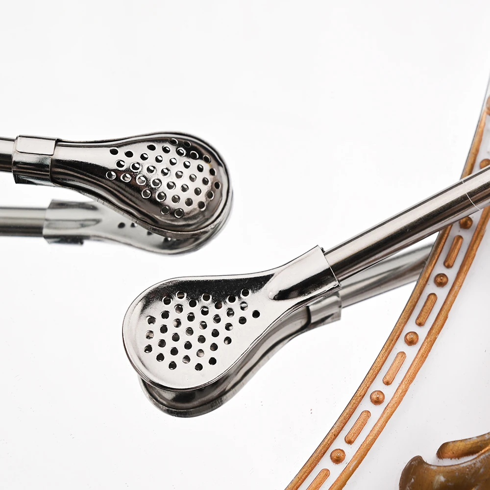 8 Buah Set Sendok Sedotan Teh  - Coffee Tea Spoon ulasan dan harga