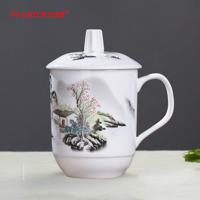 Gaya Cina Keramik Cangkir Kepr - Lemon Tea Coffee ulasan dan harga