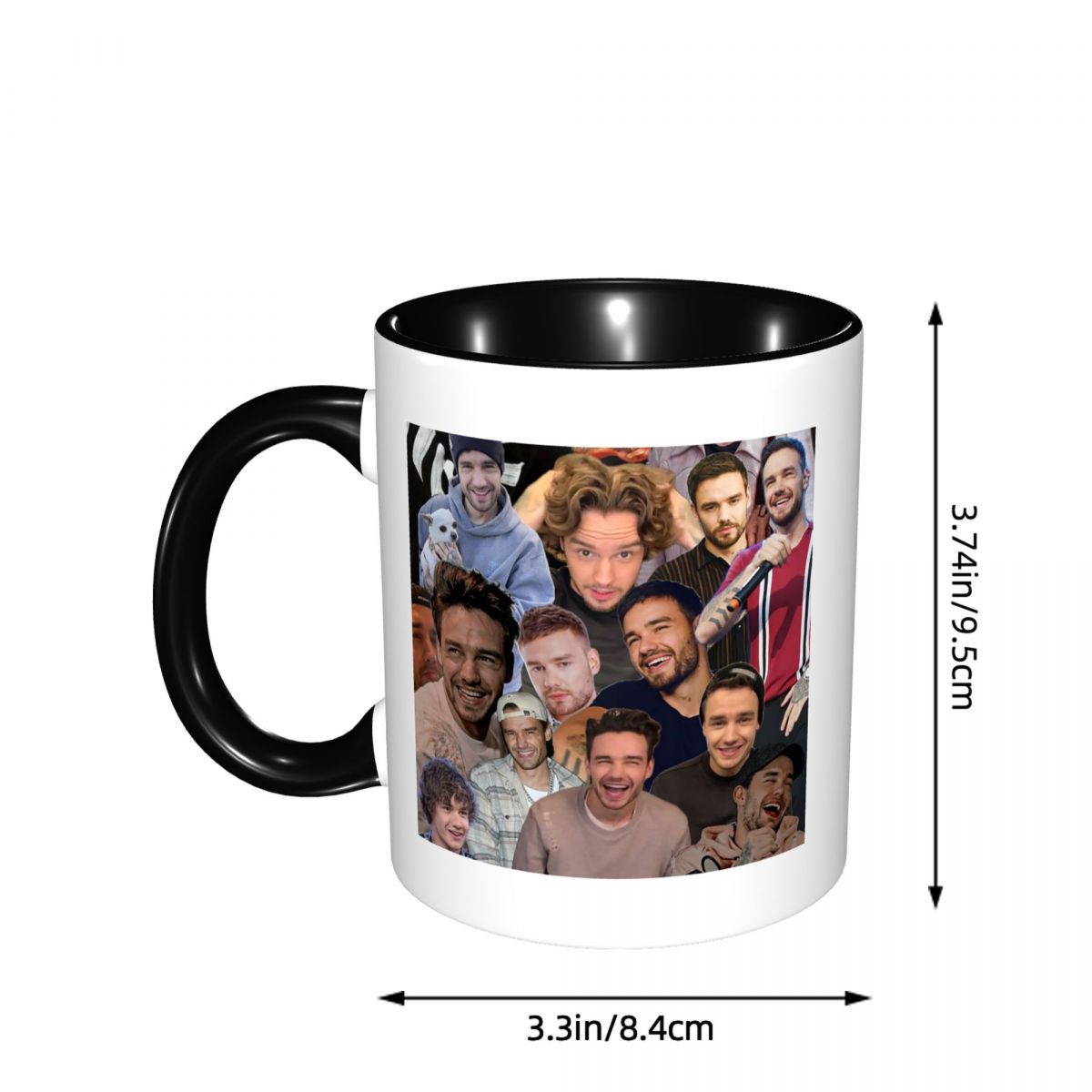 Liam Payne Mug Kolase Foto Can - Coffee Tea Photos ulasan dan harga