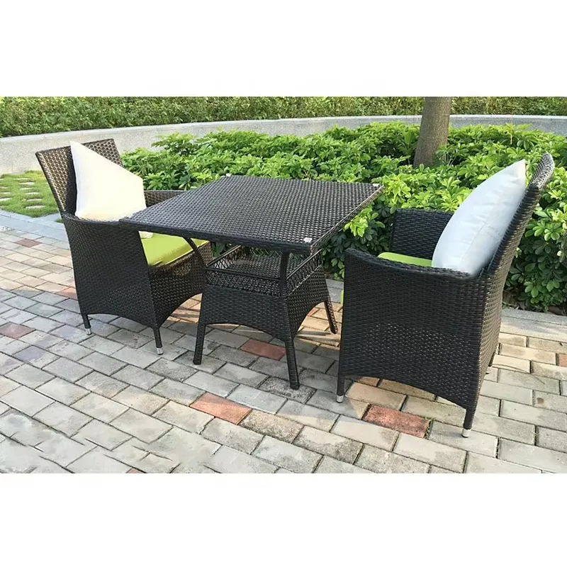 Set Meja dan Kursi Rotan Luar  - Coffee Tea Gardens ulasan dan harga