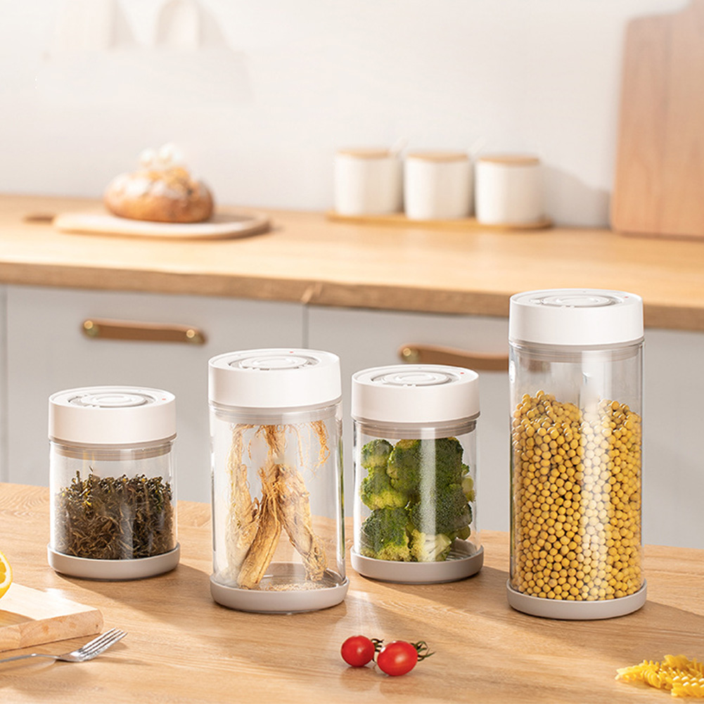 Kitchen Moisture-proof Glass C - Coffee Tea Canister Set ulasan dan harga