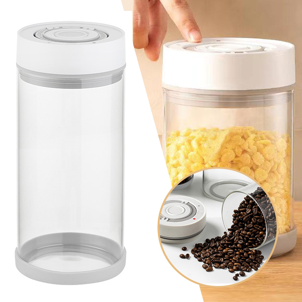 Kitchen Moisture-proof Glass C - Coffee Tea Canister Set ulasan dan harga