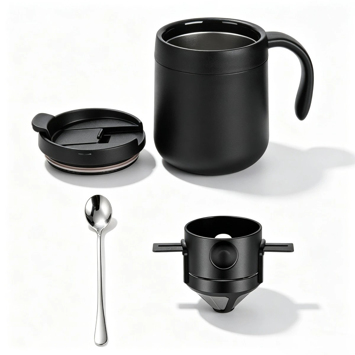 Mug Kopi Stainless Steel 350/5 - Coffee Tea Uses ulasan dan harga