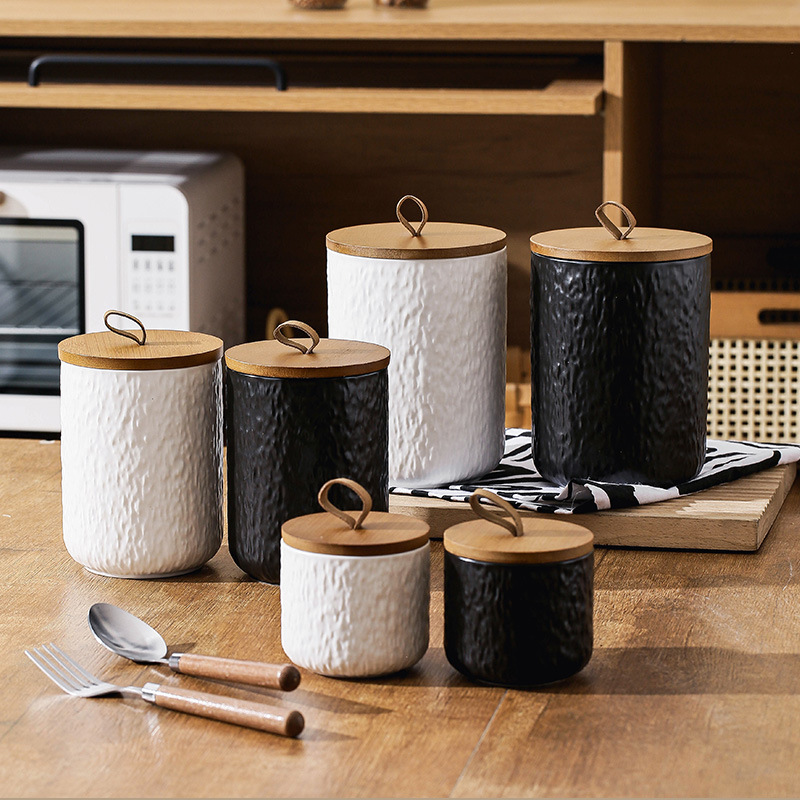 Tabung Penyimpanan Teh Keramik - Tea Coffee Sugar Container ulasan dan harga