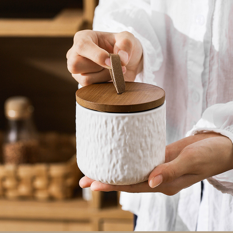 Tabung Penyimpanan Teh Keramik - Tea Coffee Sugar Container ulasan dan harga