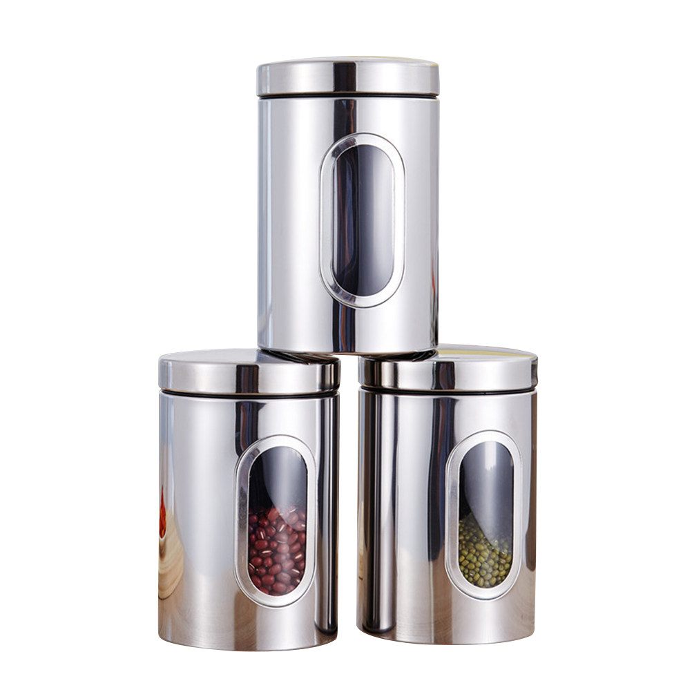 Set Wadah Penyimpanan Makanan  - Coffee Tea Canister Set ulasan dan harga