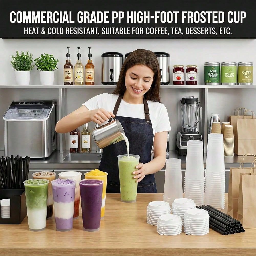Gelas Boba Plastik Keras Berla - Coffee Tea Boba ulasan dan harga