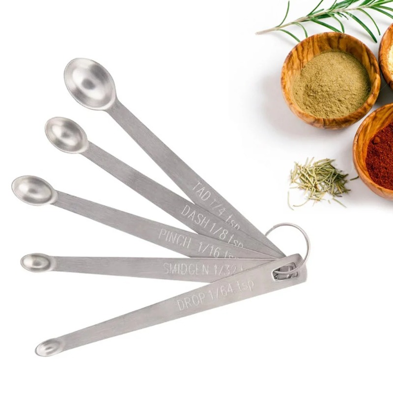 5 Buah/Set Sendok Ukur Kecil B - Coffee Tea Spoon ulasan dan harga