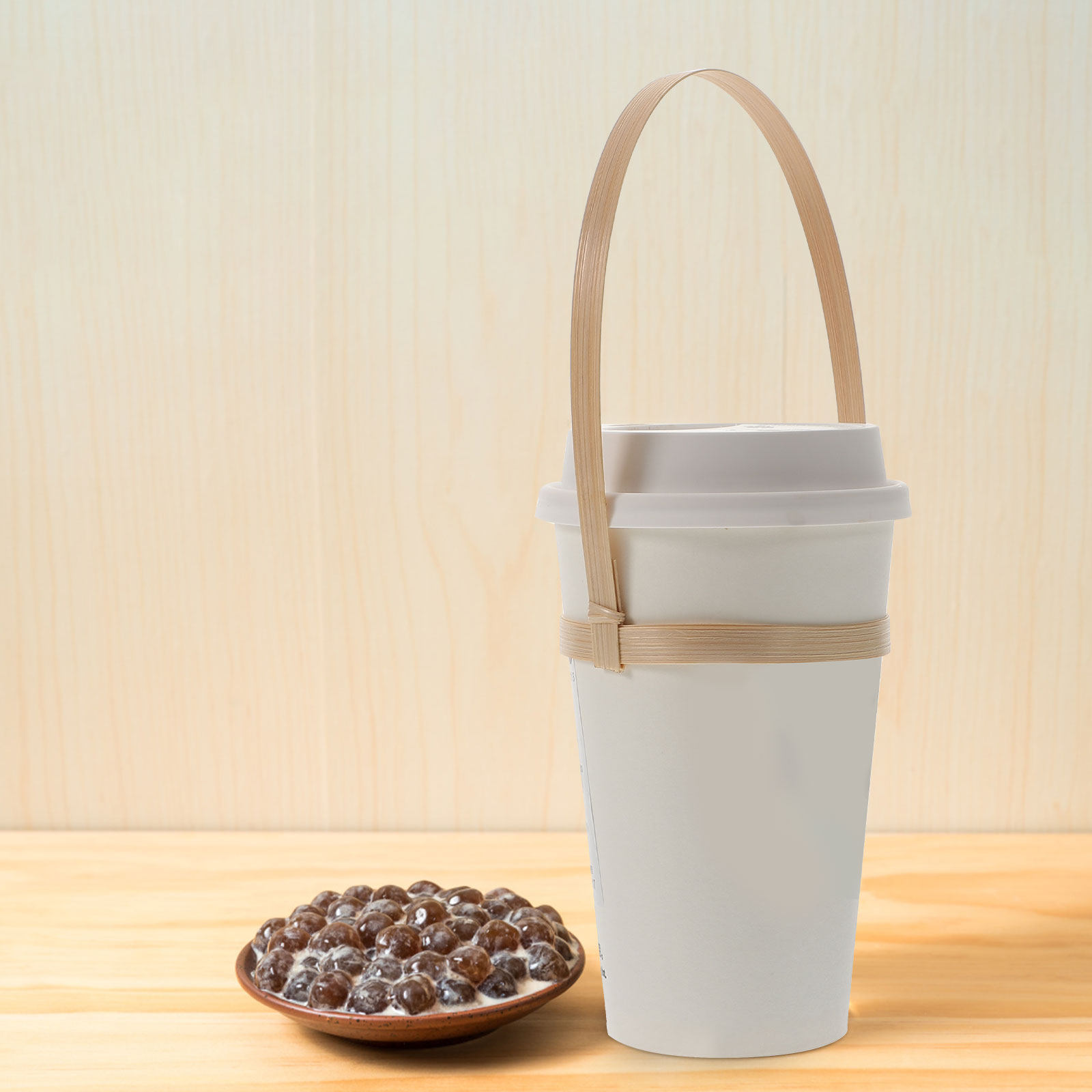 10 Buah Pembawa Minuman Bambu  - Coffee Tea Holder ulasan dan harga
