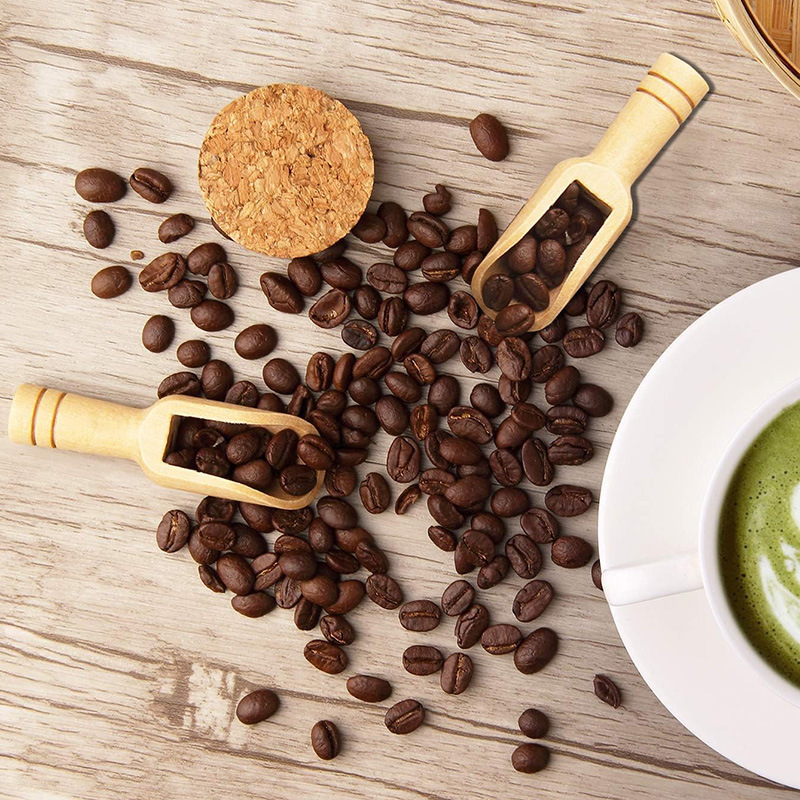 5 Buah Sendok Kayu Mini Jepang - Coffee Tea Spoon ulasan dan harga